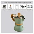Household Aluminum Italian Moka Espresso Coffee Maker Percolators Stove