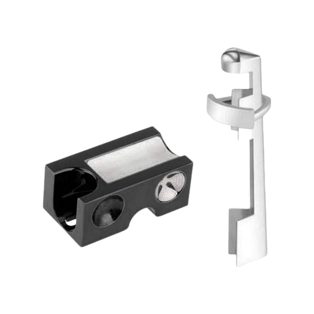 koolsoo Piscine Queue Bout Réparation Outil Aérateur Multifonction Billard Piscine Queue Bout Outils Noir