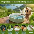 thumbnail image 4 of Parrot Shower, Parakeet Bird Bath For Cage Indoor, Parrot Bird Shower Budgie Bath Guard, Automatic Circulating Water Bathtub For Pet Bird, Lovebird, Cockatiel, Finches, Cockatoo, Conure Green, 4 of 8