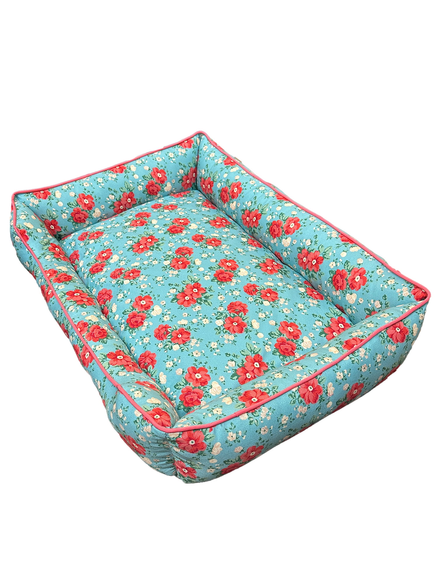 The Pioneer Woman Vintage Floral Large Pet Bed, 34" x 24"