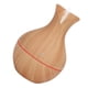 thumbnail image 3 of Humidificador ultrasónico de madera con USB y LED, purificador de aire con luz de 7 colores para el hogar (veta de madera clara), 3 of 14