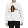 thumbnail image 2 of Wild Bobby Football Fingerprint It's in My DNA Sports Unisex Crewneck Sweatshirt, 2 of 6