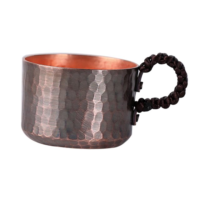 Taza de cobre puro, taza de cobre turco, taza de mulas de Moscú, taza de agua de 90ml, taza de para cafetería, taza de té de cobre, SOLO Copa