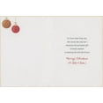 thumbnail image 2 of Designer Greetings Six Large Round Ornaments Hanging from Strings Christmas Card for Daughter, 2 of 2
