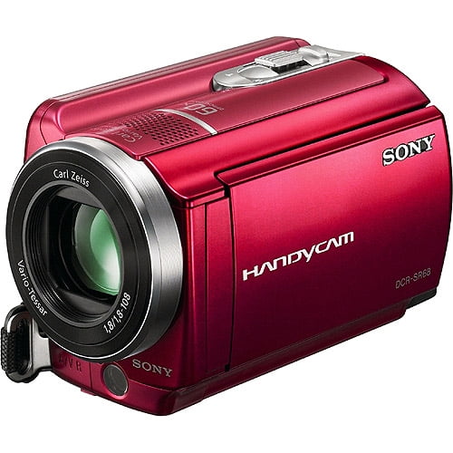 sony handycam sr68 red