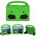 thumbnail image 1 of Allytech Kids Case for All-new Amazon Kindle Fire Max 11 2023 - EVA Soft Rubber Kickstand Handle Shockproof Protective Lightweight Kids Friendly Case Cover for Kindle Fire Max 13th Gen - Green, 1 of 10