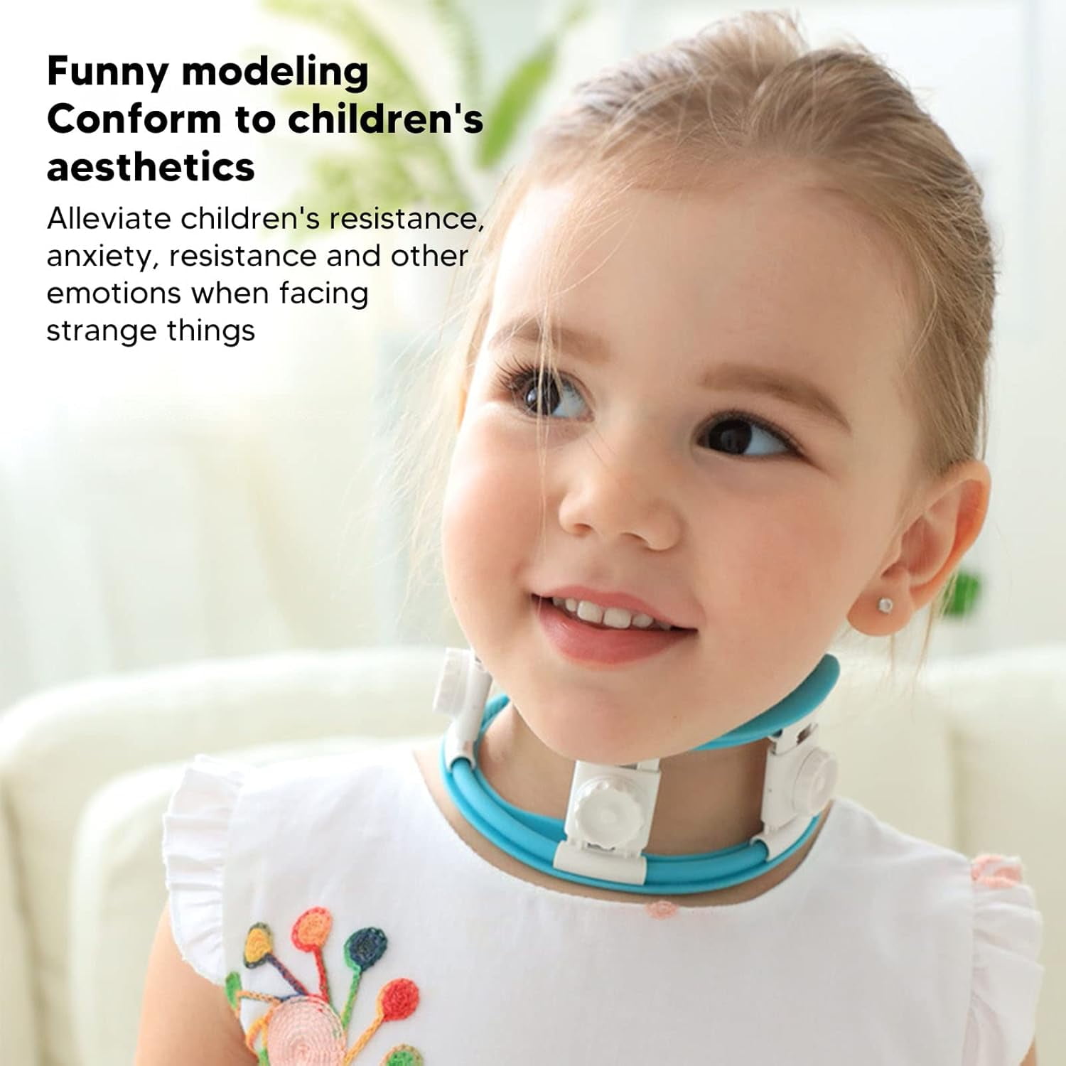 Baby Neck Tilt Corrector, Child Neck Support Brace Correct Posture Kids Neck Brace Cervical Collar, Pediatric Cervical Collar for Kids Torticollis, Injury