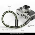 thumbnail image 2 of Sidaley Universal DSLR Cámara Anti-pérdida Anti-caída Cordón Muñeca Cuerda para colgar Correa Fotografía Videocámara Accesorios Cámaras de vídeo Verde, 2 of 6