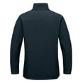 thumbnail image 2 of Little Donkey Andy Men's Lightweight Jacket Water Resistant Windbreaker Fleece Lined Warm Coat Black Blue XL, 2 of 5