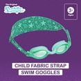 thumbnail image 3 of Puddle Jumper Child Fabric Swim Goggles, Green, Non-Latex and Non-PVC, Kids Ages 3+, 3 of 13