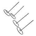 thumbnail image 2 of MesaSe Receipt Stabber  Ticket Holder Detachable Design For Restaurant For Home, 2 of 7