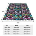 thumbnail image 3 of Vsdgher Happy Kitten Faces Ultra-Soft Micro flannel Blanket Throw Blankets for Couch Sofa, Bed (4 sizes)-60"x50", 3 of 7