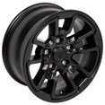 thumbnail image 4 of OE Wheels DG55 17 Inch Rims Fit Ram Rebel Style 5x139.7 17x8 Satin Black - Hollander 2614 (Set of 4), 4 of 5
