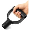 thumbnail image 4 of PinesC Shovel D Grip Handle, 4 Pack 1-1/8" Inside Diameter PVC D Shaped Grip Shovel Handle Replacement for Digging Raking Tools Black 1-1/8 inch (28mm) - 4 pcs, 4 of 5