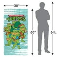 thumbnail image 6 of TMNT Beach Towel, 30"x60", TMNT Turtle Group Beach Towel, 6 of 6