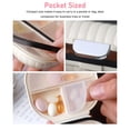 thumbnail image 3 of Organizador Semanal De Pastillas, Pastillero Semanal Portátil Impermeable, Pastillero De Viaje Portátil, Caja De Medicamentos Diarios Para Pastillas De Aceite, 3 of 8