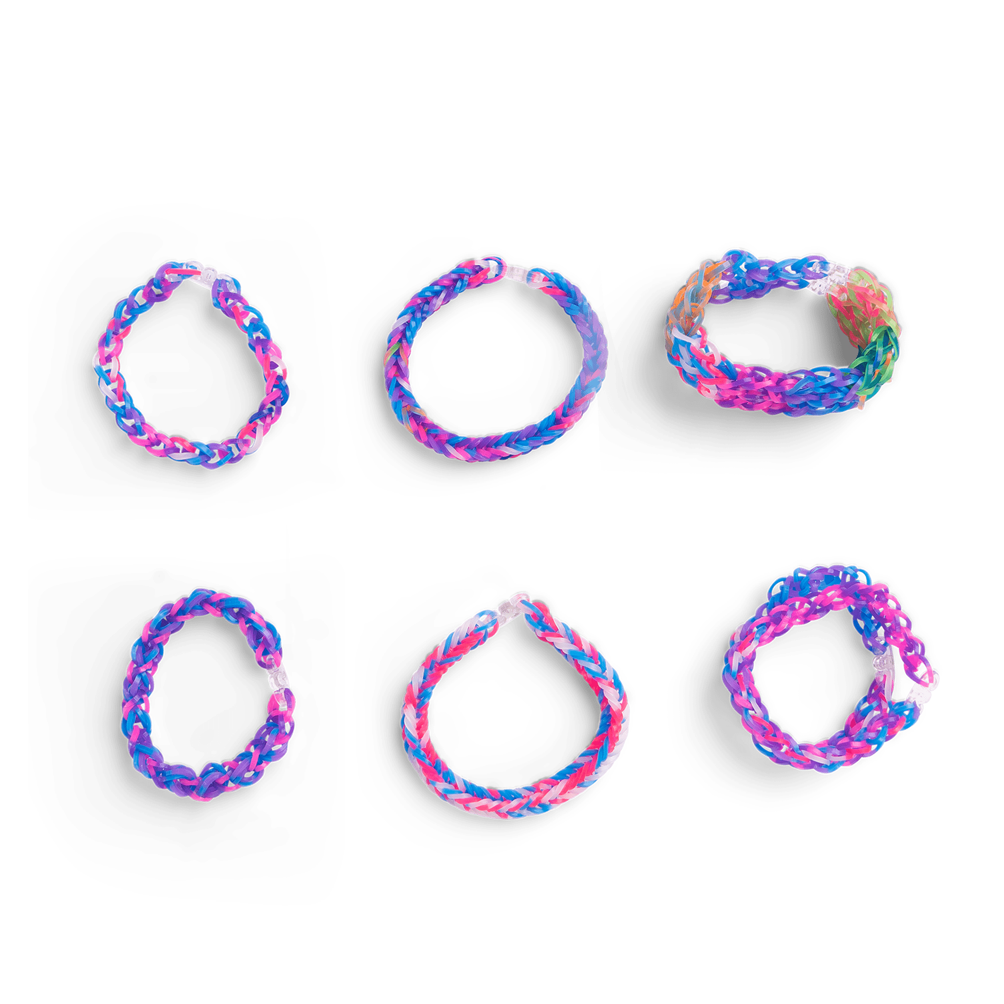 Rainbow Loom Rubber Bands Confetti Crush Mix - Walmart.com