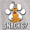 thumbnail image 3 of Disney - Pluto Snacks? - Youth Crewneck Fleece Sweatshirt, 3 of 5