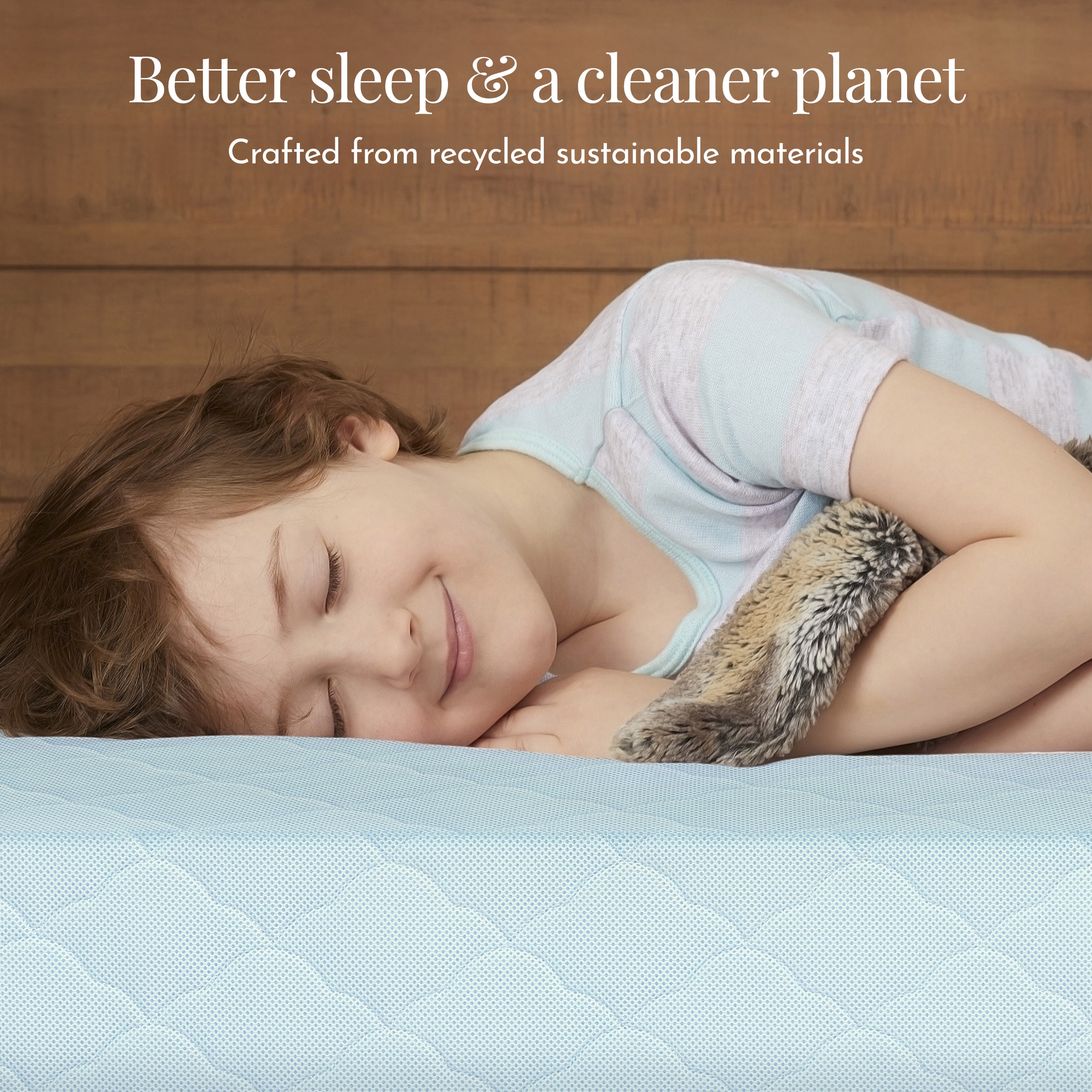 Evolur Wondernap 2 in 1 Full-size Crib Mattress, Blue