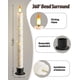 thumbnail image 3 of Velas de ventana sin llama de Lamp Da by, 6 x 24 cm, con mando a distancia, 3 of 7