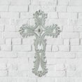 thumbnail image 2 of Wings of Devotion 10018693 Scalloped White Cross, 2 of 2
