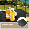 thumbnail image 3 of Gymax 5PCS Patio Bar Stool & Table Set Outdoor Bistro Furniture Set w/ Cushions, 3 of 10