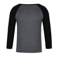 thumbnail image 4 of Dianli Men's Thermal Base Layer Shirt Long Sleeve Moisture Wicking Solid Color Crewneck Top for Cold Weather Outdoor Casual Wear with Soft Breathable Fabric, 4 of 7
