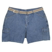 Riders - Women's Plus Denim Cargo Short