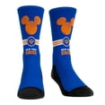 thumbnail image 2 of Unisex Rock Em Socks Mickey Mouse Blue New York Knicks Three-Pack Disney Crew Socks Set, 2 of 4