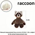 thumbnail image 3 of LIfelike Raccoon Stuffed Animals-Super Soft Plush Stuffed Animal Toy-Baby Shower Gift-Kids Plush Toy, 3 of 4
