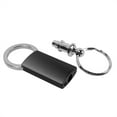 thumbnail image 2 of Chevy Chevrolet Silverado Black Anodized Aluminum Valet Key Chain, 2 of 2