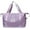 Purple, variant on DAKIMOE Weekender Bags for Women, Travel Bag Carry on Gym Bag, Travel Duffle Bag with Wet Dry Pocket/Front Phone Pocket/Trolley Sleeve Pocket, Grown