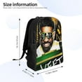 thumbnail image 2 of Jey Uso Backpack, Travel Laptop Backpack, Water Resistant College Computer Bag, Durable Daypack, Fit 16 Inch Notebook, 2 of 8