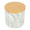 thumbnail image 4 of Countertop Salt Container Kitchen Food Storage Jar Ceramic Coffee Canister, 4 of 7