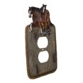 thumbnail image 3 of Set Of 2 Novelty Western Country Equine Horses Double Receptacle Outlet Plates, 3 of 10