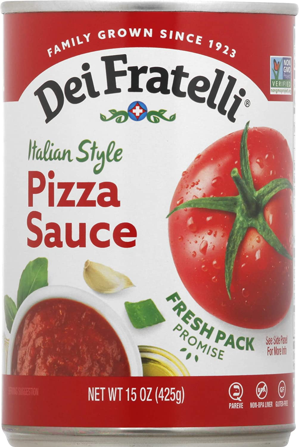 (2 pack) Dei Fratelli® Pizza Sauce 15 oz. Can