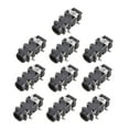 thumbnail image 1 of Unique Bargains 3.5 mm Audio Jack Connector PCB Mount Female Socket 5 Pin PJ-327A 10pcs, 1 of 4