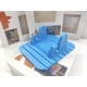 thumbnail image 1 of Soporte para teléfono de coche azul, soporte de silicona antideslizante para smartphone, soporte para teléfono móvil de hasta 7 pulgadas., 1 of 5