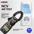 thumbnail image 4 of ANENG ST170 Smart Clamp Meter 1999 Counts Auto-ranging Digital Multimeter LCD Screen AC DC Voltage AC Current Tester Flashlight NCV Induction Voltage Meter Resistance Capacitance Diode Test, 4 of 7