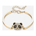thumbnail image 4 of Brazalete colgante lindo de la pulsera de la aleación del cinc de la moda con la joyería de la decoración del diamante artificial, 4 of 5