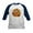 Navy/White, variant on CafePress - Pumpkin Pup Kids Baseball T Shirt - Kids Cotton Baseball Jersey, 3/4 Sleeve Shirt