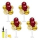 thumbnail image 1 of Set de soportes para globos ZJDHPTY rojo y dorado para decoración de fiestas, 1 of 8
