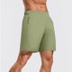 thumbnail image 1 of Ceisia Men's Spring Summer Casual Shorts Gift - Loose Solid Color Elastic Waist Zipper Pocket Sports Commuting Half Pants, 1 of 6
