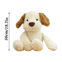 2025 New! Retriever Stuffed Animal Simulation Dog -Realistic & Lifelike Soft Handmade Lying Dog Plush Toy Puppy -Present Gift for Boys and Girls