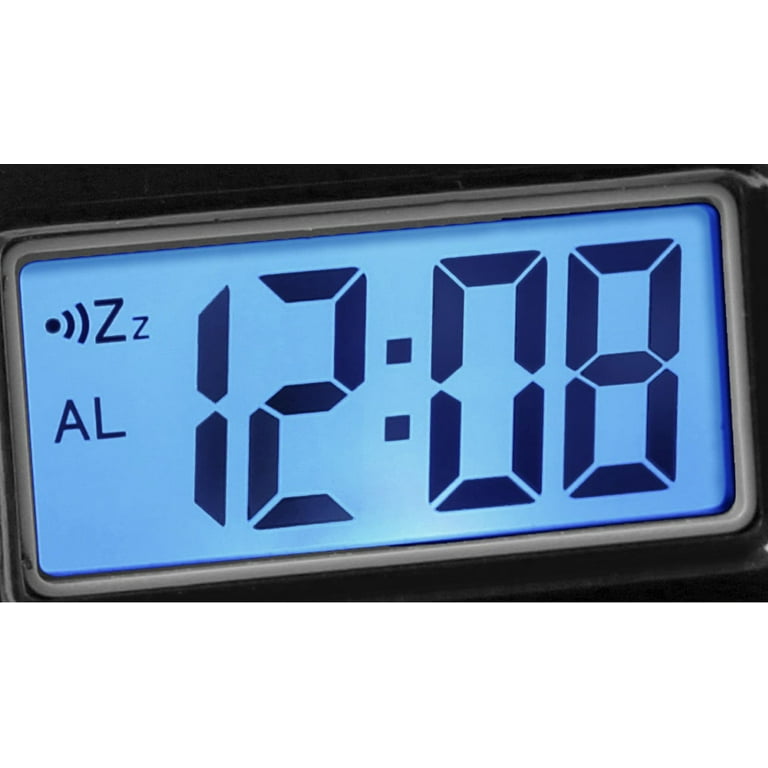 Westclox Digital Black Travel Alarm Clock- Model 47538A - Walmart.com