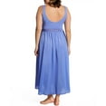 thumbnail image 2 of Exquisite Form 70107 Nylon Tricot Sleeveless Long Nightgown with Floral Lace, 2 of 7
