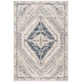 thumbnail image 2 of SAFAVIEH Marseille Allison Geometric Runner Rug, Navy/Ivory, 2' x 8', 2 of 4