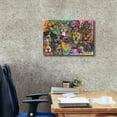 thumbnail image 3 of Epic Graffiti 'Best Friends' by Dean Russo, Canvas Wall Art, 26"x18", 3 of 8