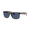Opal Grey Frame | Dark Blue Lens, variant on RB4165F JUSTIN CLASSIC LOW BRIDGE FIT Square Shape Sunglasses Opal Grey Frame | Dark Blue Lens 55mm