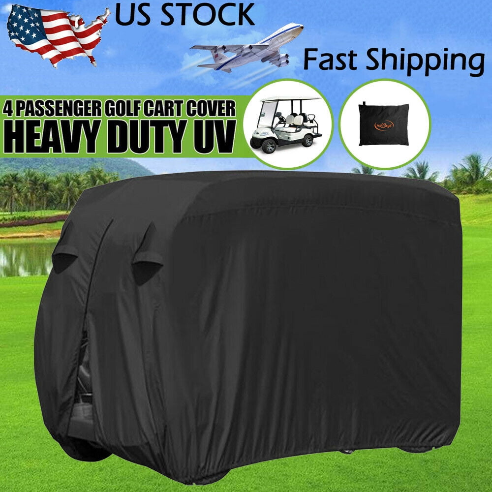 Golf Cart Cover,iClover Waterproof Snowproof Golf Club Cover for 4